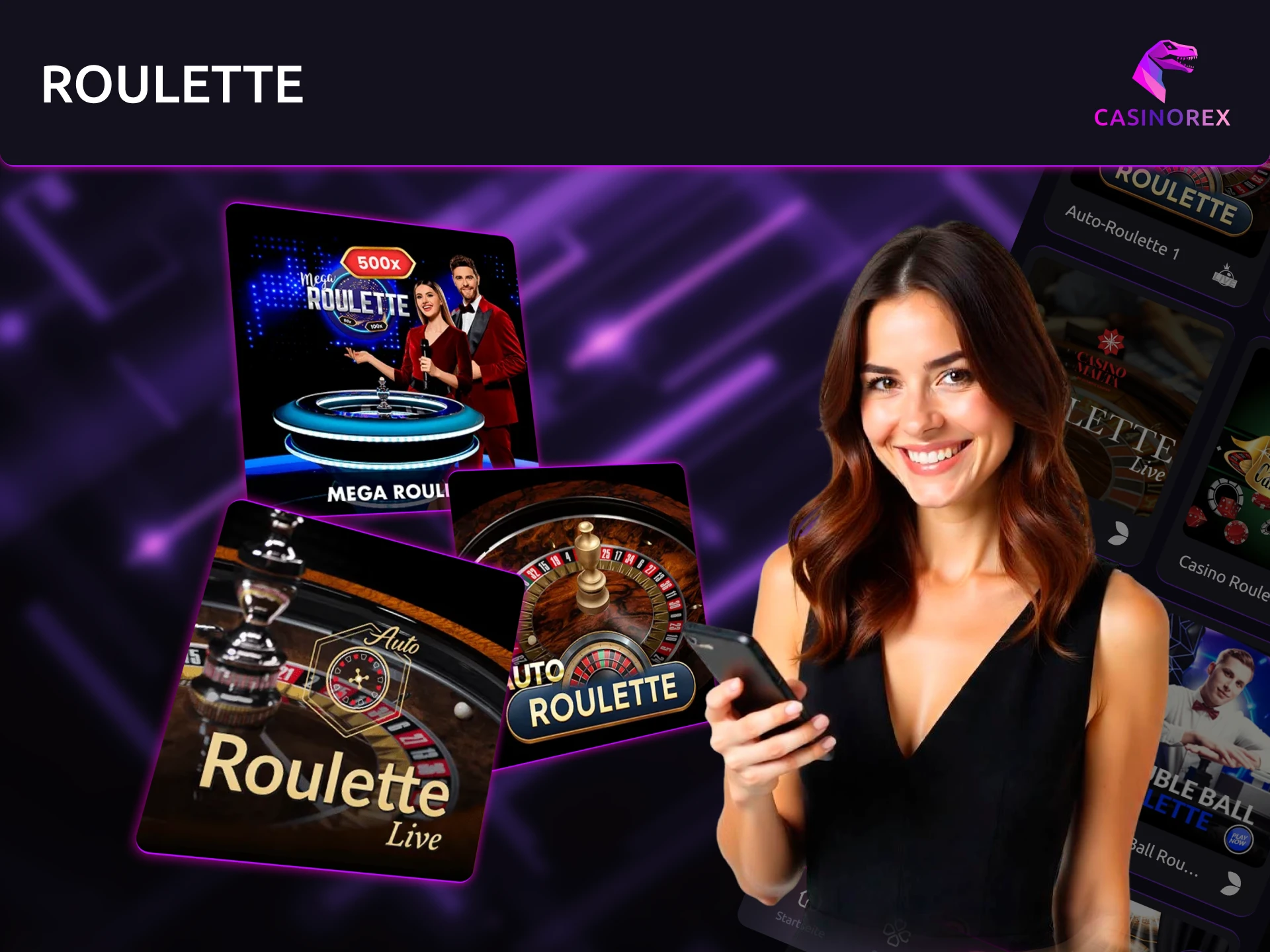 Tauchen Sie ein in die Welt des Live-Roulettes mit Top-Dealern.