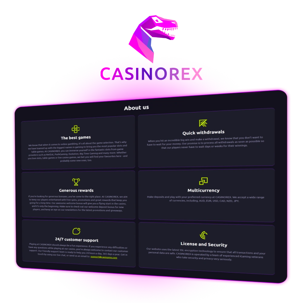 Discover endless entertainment at CasinoRex and start spinning today to enjoy fast payouts in AUD and rewarding bonuses designed to boost your wins.