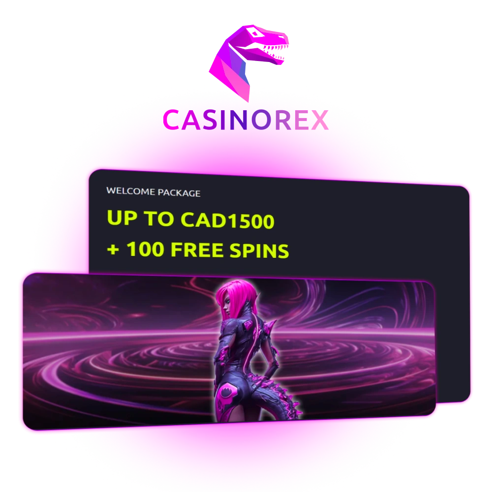 Sign up at CasinoRex now and maximize your winnings with a massive welcome package and ongoing bonus opportunities tailored for Canadian players.