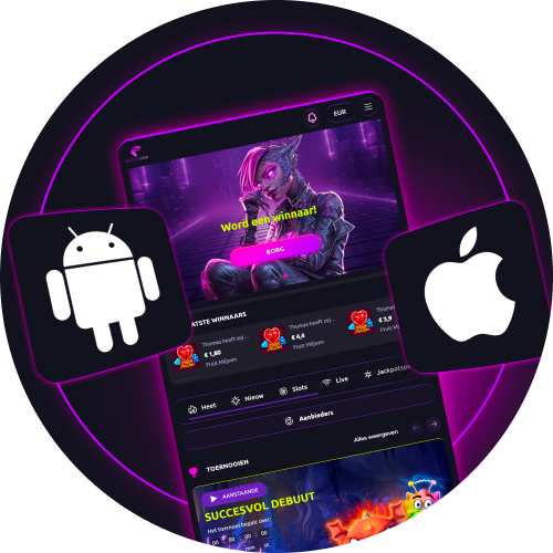 Speel mobiel bij CasinoRex via de app of webversie en geniet van soepel en veilig inzetten.
