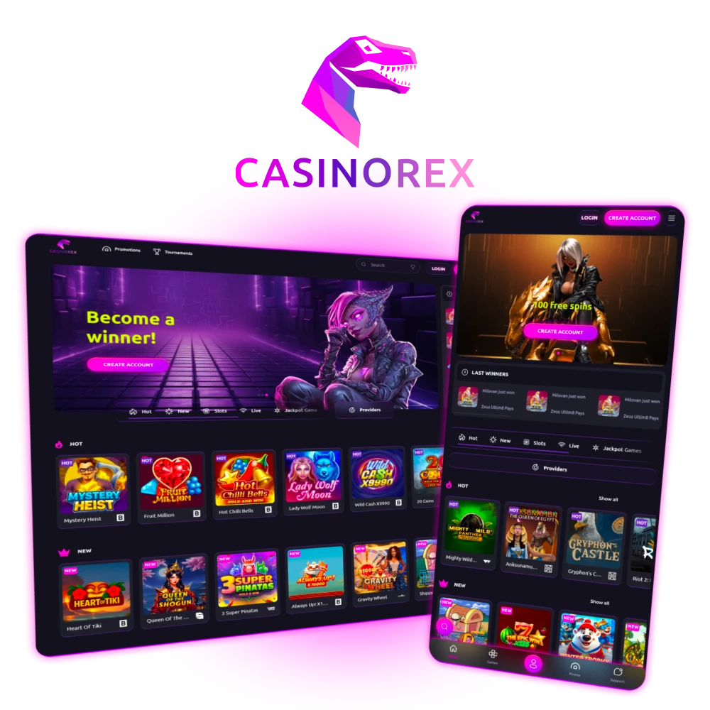 Choose CasinoRex for a reliable online casino experience and start spinning with thousands of games easy AUD deposits and valuable rewards for new players.