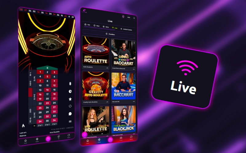 Discover the CasinoRex live dealer category and bring the energy of a land based casino to your screen with real hosts and interactive features.